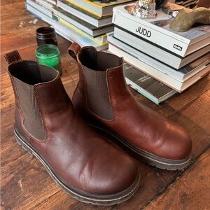 Birkenstock Highwood Leather Slip On Boots